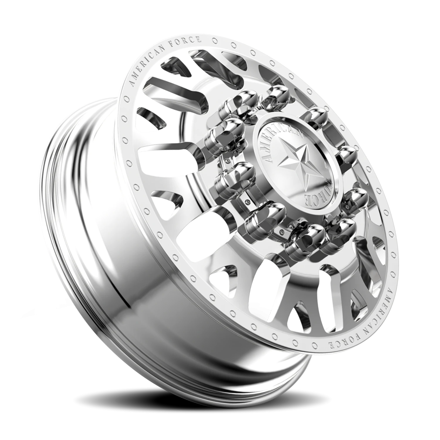 American Force J01 Pulse DRW Polished 28x8.25 +169 8x210mm 154mm - Wheelwiz