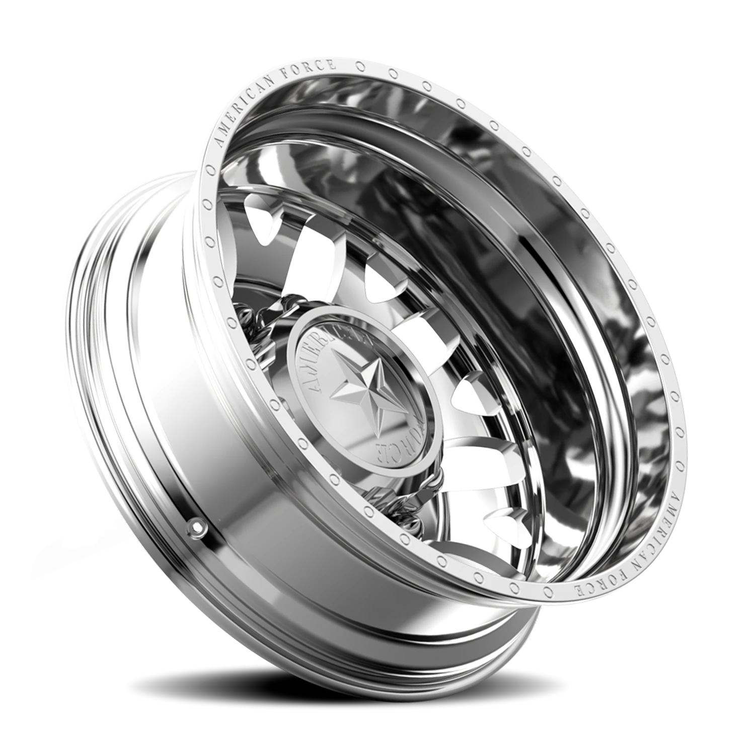 American Force J01 Pulse DRW Polished 28x8.25 -130 8x225mm 170mm - Wheelwiz