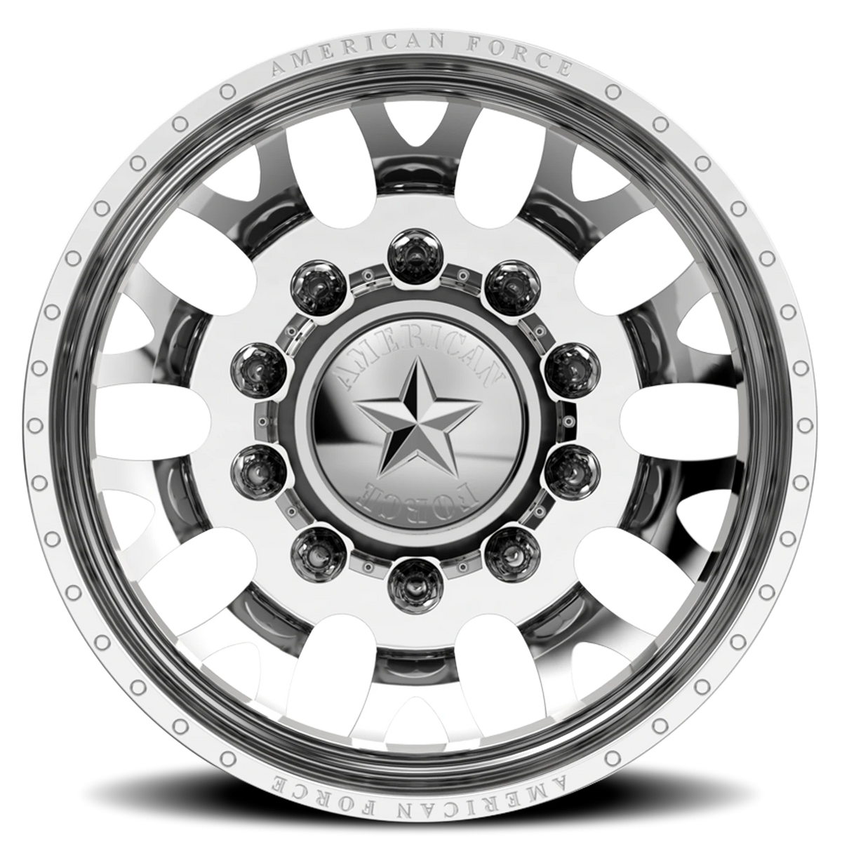 American Force J01 Pulse DRW Polished 22x8.25 -145 8x200mm 142mm - Wheelwiz