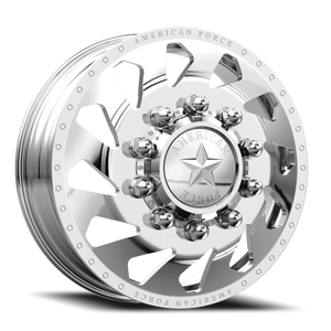 American Force J02 Thunder DRW Polished 24x8.25 +169 8x170mm 125mm - Wheelwiz