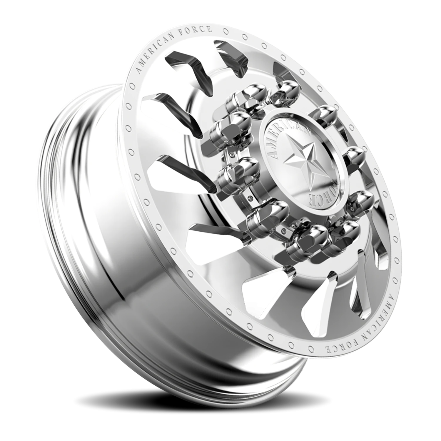 American Force J02 Thunder DRW Polished 28x8.25 +169 8x165.1mm 117mm - Wheelwiz