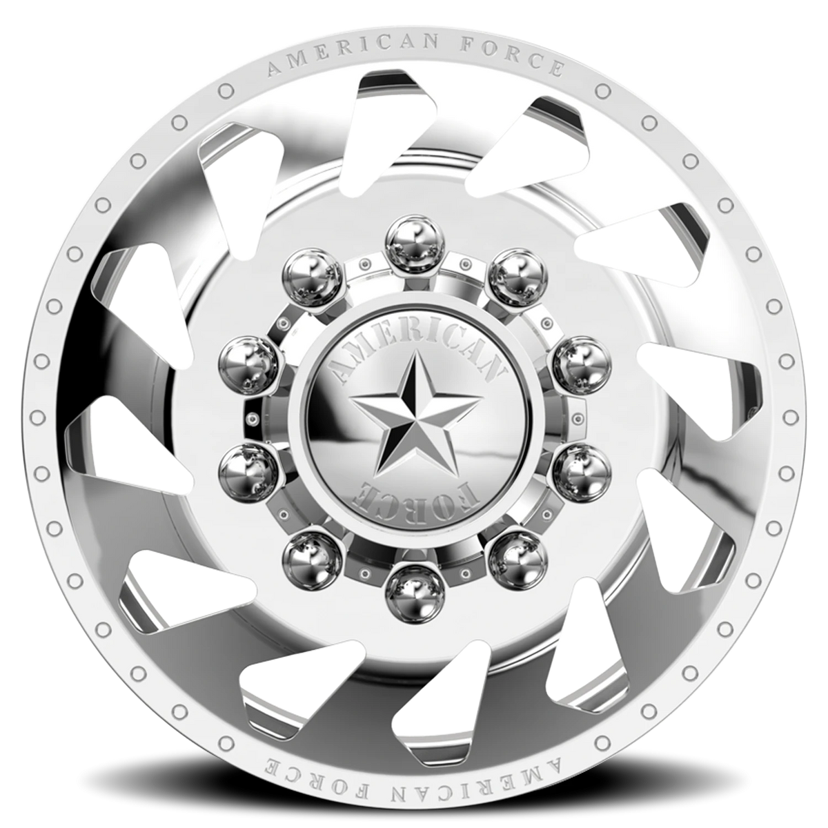 American Force J02 Thunder DRW Polished 24x8.25 +169 8x170mm 125mm - Wheelwiz