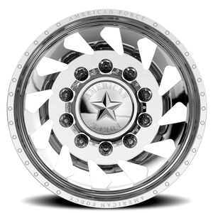American Force J02 Thunder DRW Polished 22.5x8.25 -145 8x170mm 125mm - Wheelwiz