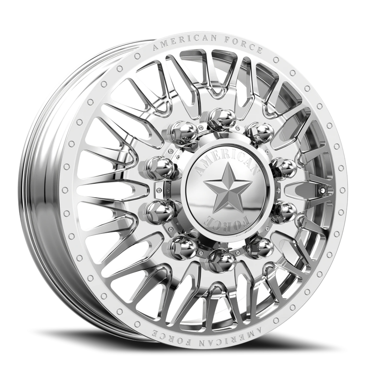 American Force J03 Plague DRW Polished 28x8.25 +169 8x170mm 125mm - Wheelwiz