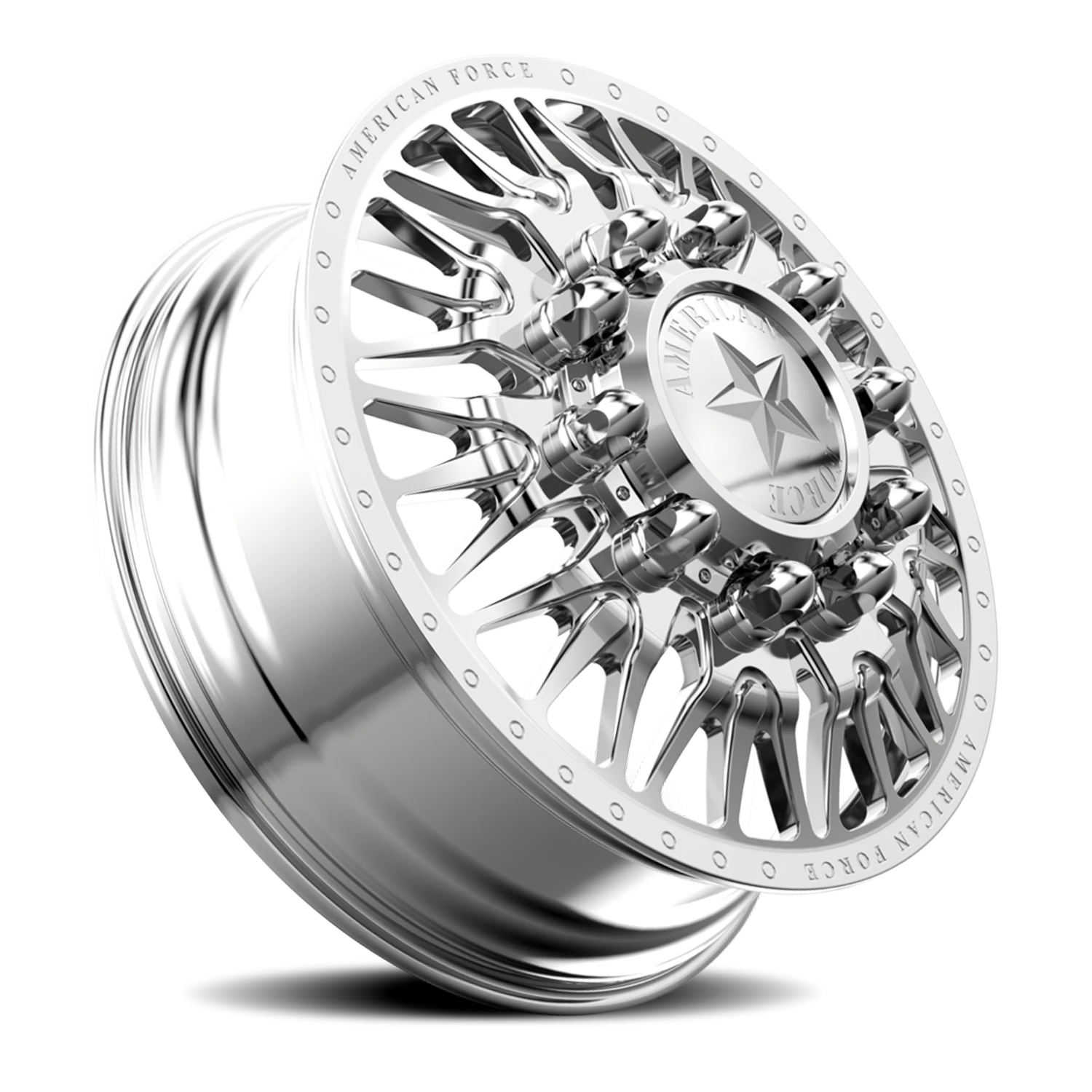 American Force J03 Plague DRW Polished 28x8.25 +169 8x170mm 125mm - Wheelwiz