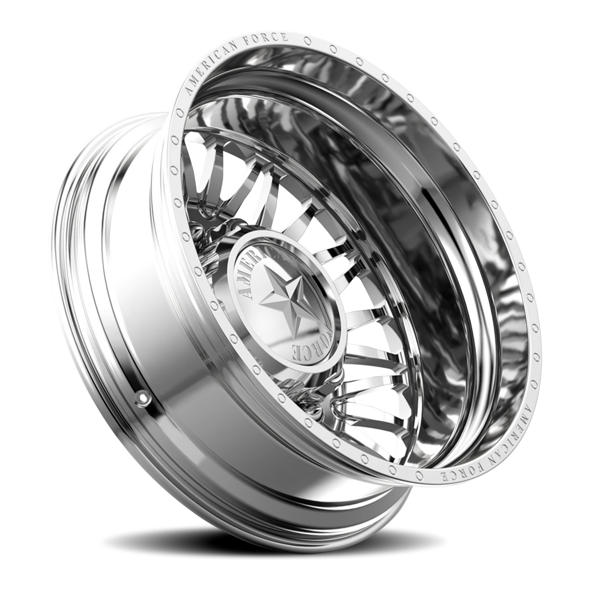 American Force J03 Plague DRW Polished 22x8.25 -145 8x210mm 154mm - Wheelwiz