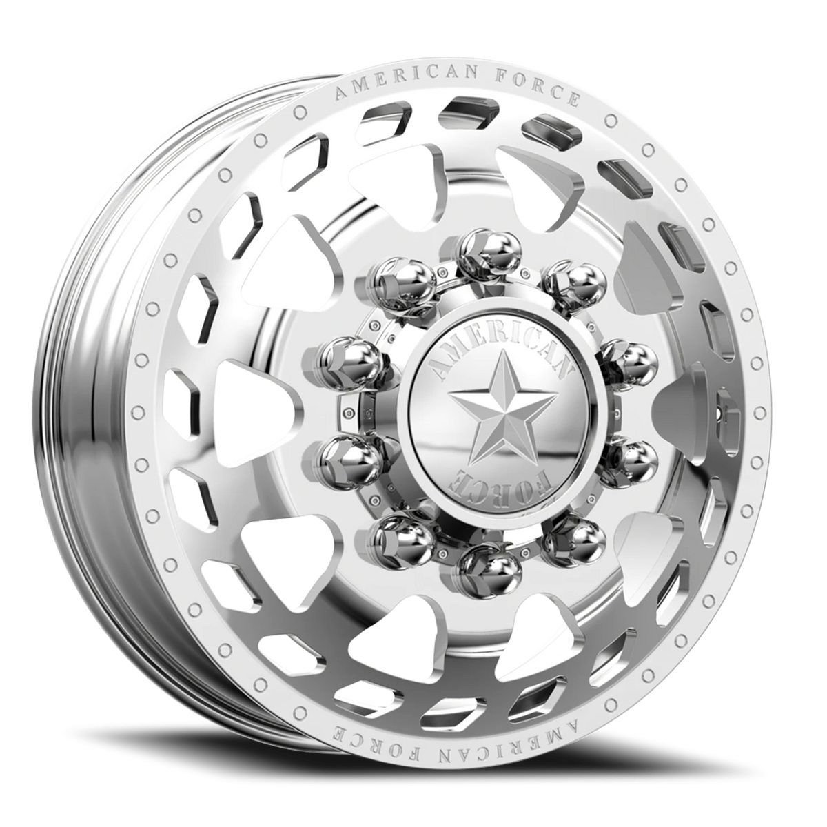 American Force J04 Block DRW Polished 28x8.25 +169 8x210mm 154mm - Wheelwiz