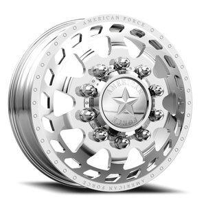 American Force J04 Block DRW Polished 24x8.25 +169 8x225mm 170mm - Wheelwiz