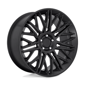 Rotiform R164 JDR Matte Black 22x10 +25 5x130mm 84.1mm - Wheelwiz