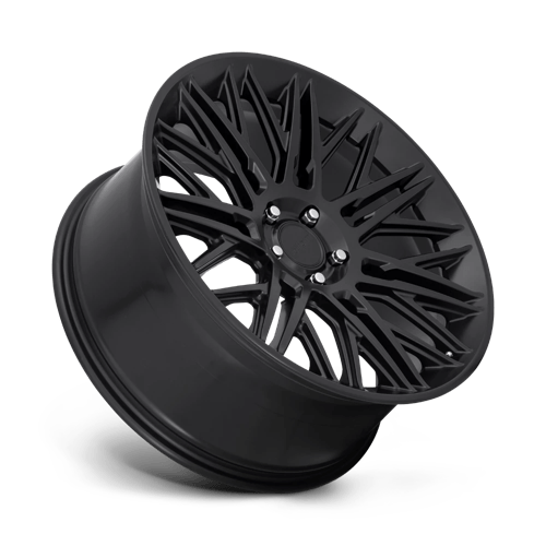 Rotiform R164 JDR Matte Black 22x10 +25 5x130mm 84.1mm - Wheelwiz