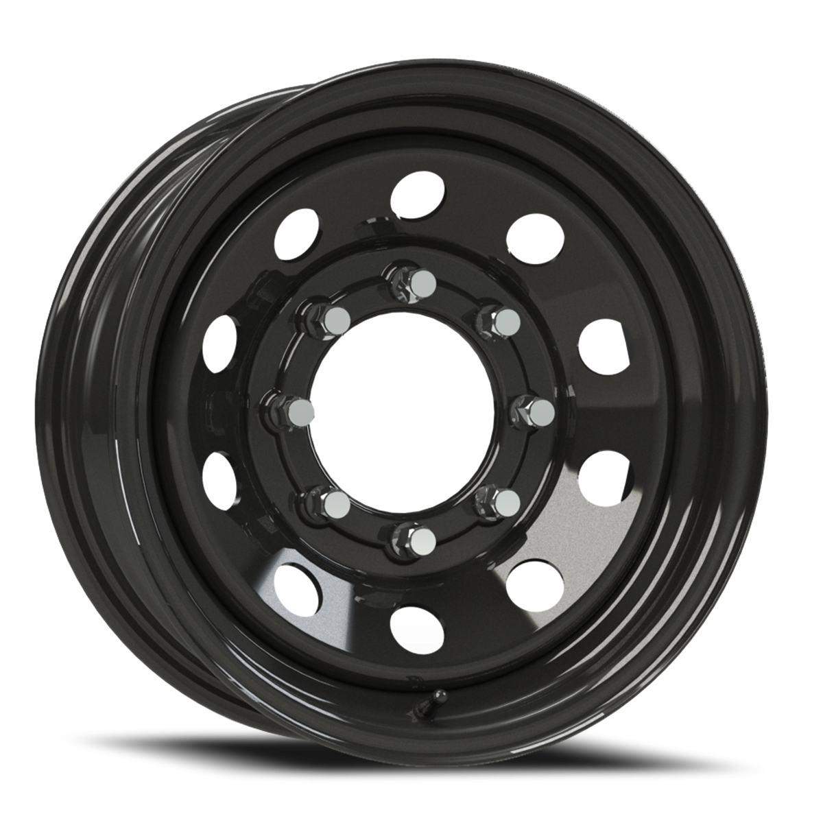 Vision Wheel JG70 Black 16x6 0 8x165.1mm 130.8mm - Wheelwiz
