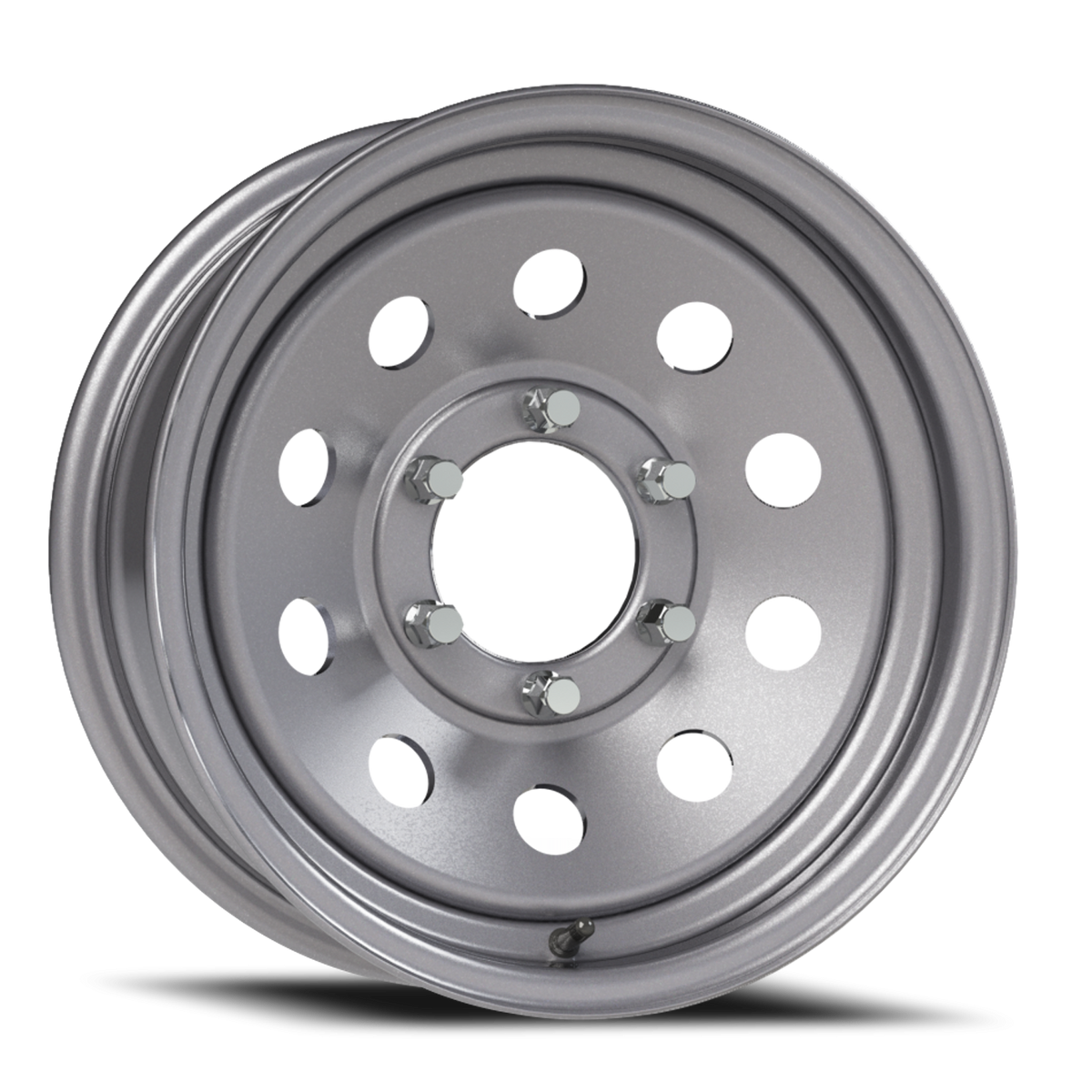 Vision Wheel JG70 Silver 15x6 0 5x114.3mm 83.8mm - Wheelwiz