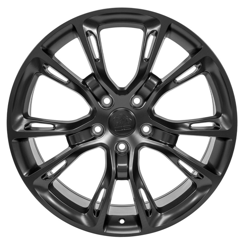 OE Wheels JP16 Satin Black 20x8.5 +38 5x127|N/Amm 71.5mm - Wheelwiz