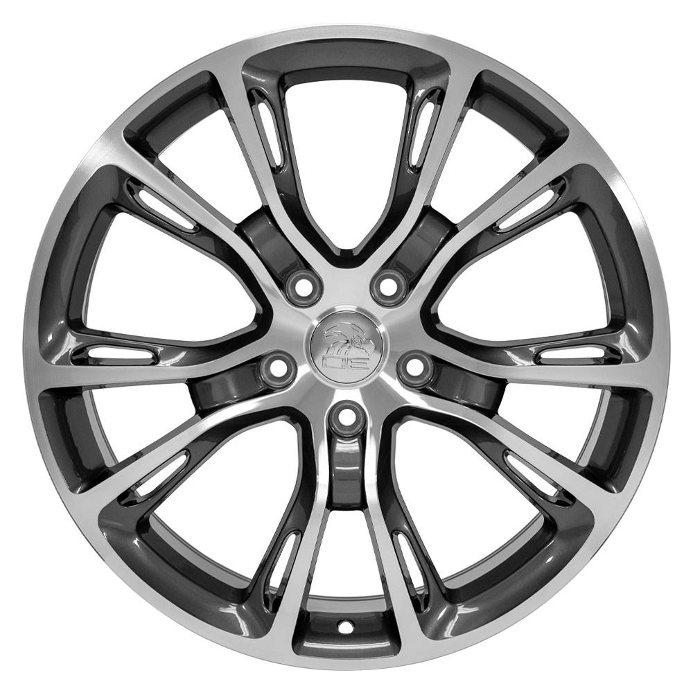 OE Wheels Replica JP16 Gunmetal Machined 20x8.5 +42 5x127mm 71.6mm