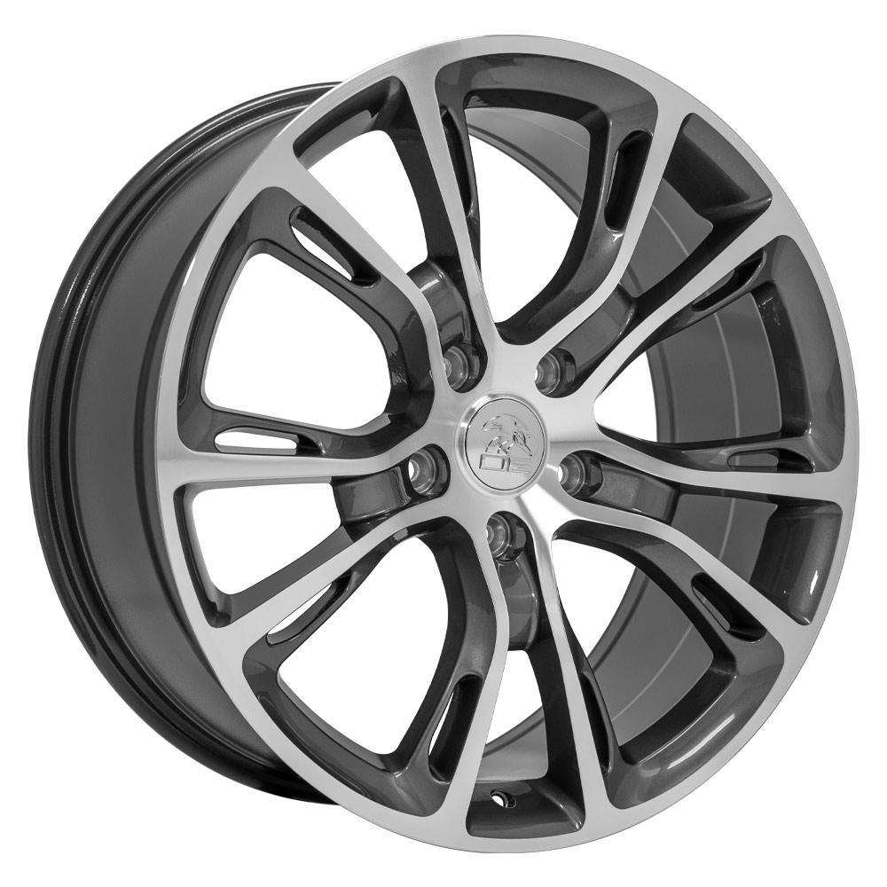 OE Wheels Replica JP16 Gunmetal Machined 20x8.5 +42 5x127mm 71.6mm