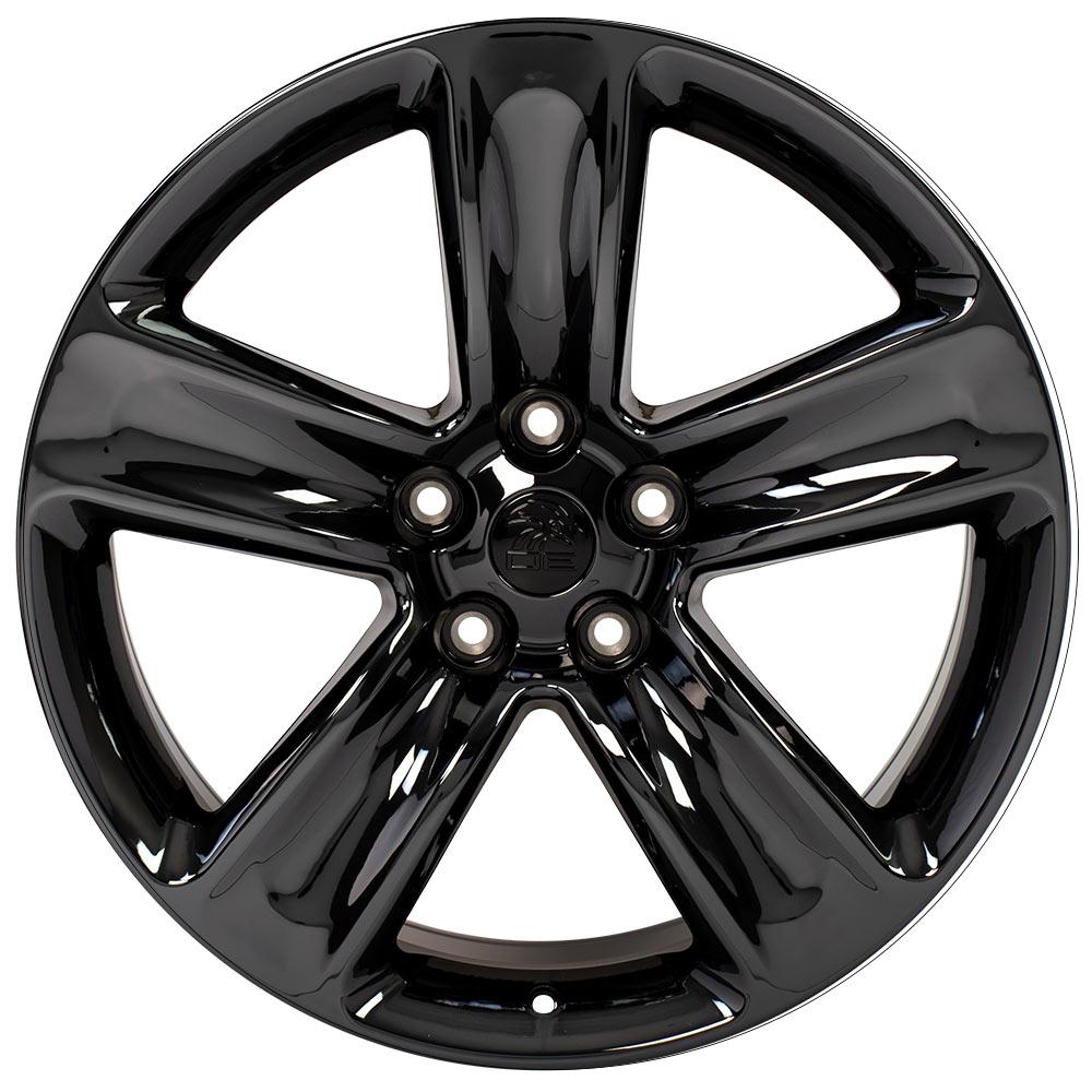 OE Wheels Replica JP17 PVD Midnight Black Chrome 20x10.0 +45 5x127mm 71.6mm - Wheelwiz