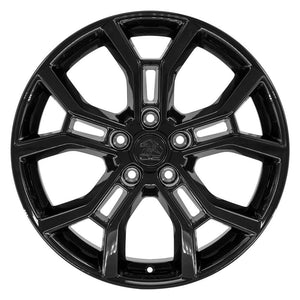 OE Wheels Replica JP29 Black Wheel 20x8.5 +50 5x127mm 71.5mm