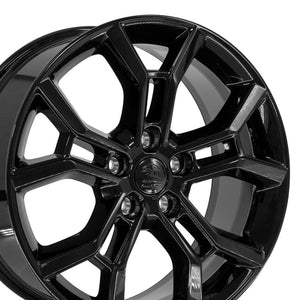 OE Wheels Replica JP29 Black Wheel 20x8.5 +50 5x127mm 71.5mm