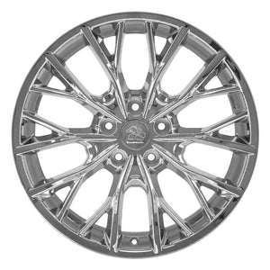 OE Wheels JP30 Chrome 20x8.5 +50 5x127|N/Amm 71.5mm - Wheelwiz