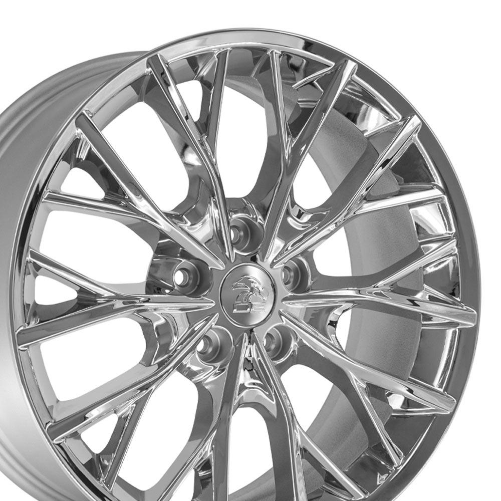 OE Wheels JP30 Chrome 20x8.5 +50 5x127|N/Amm 71.5mm - Wheelwiz