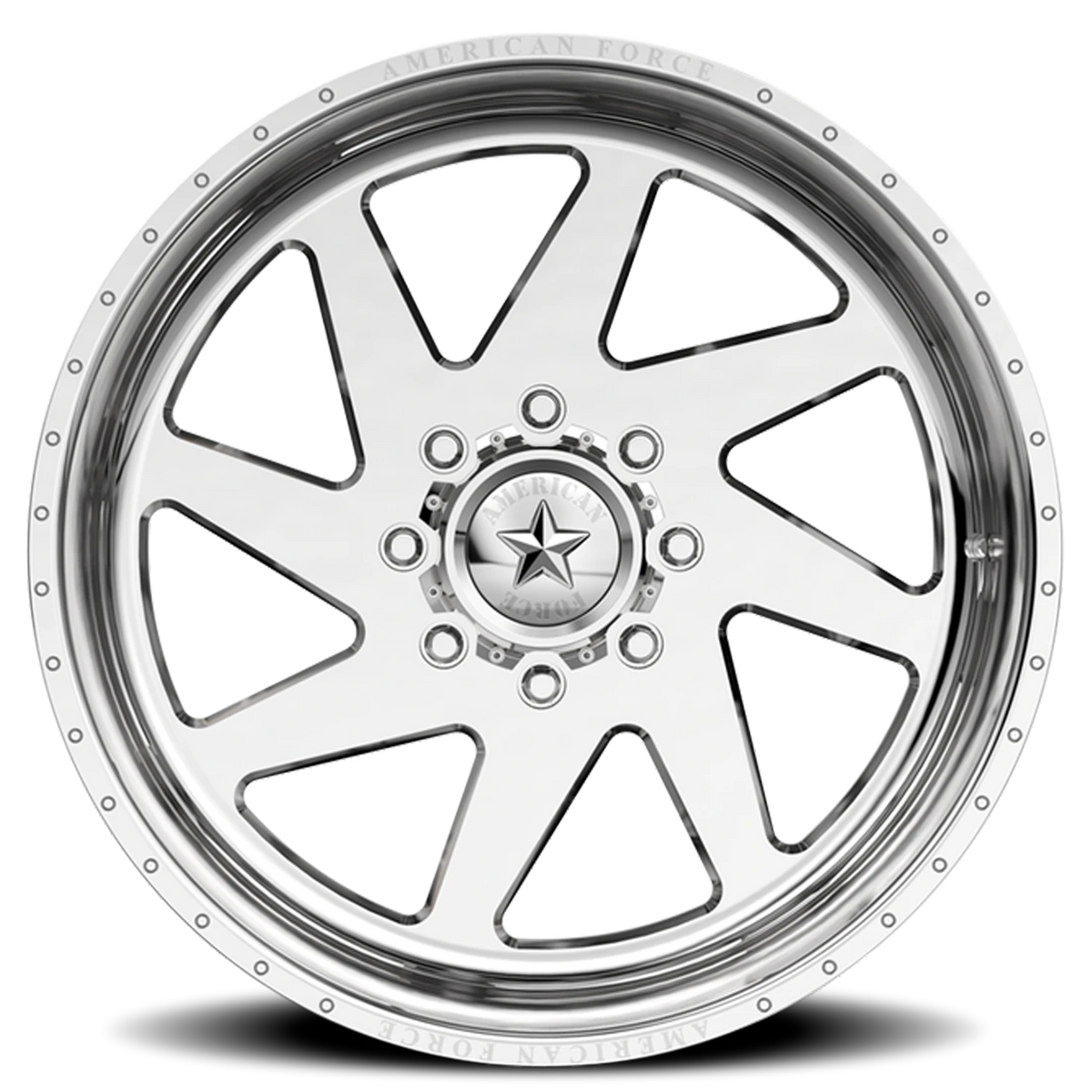 American Force 37 Jade SS Polished 26x14 -73 5x139.7mm 77.8mm - Wheelwiz