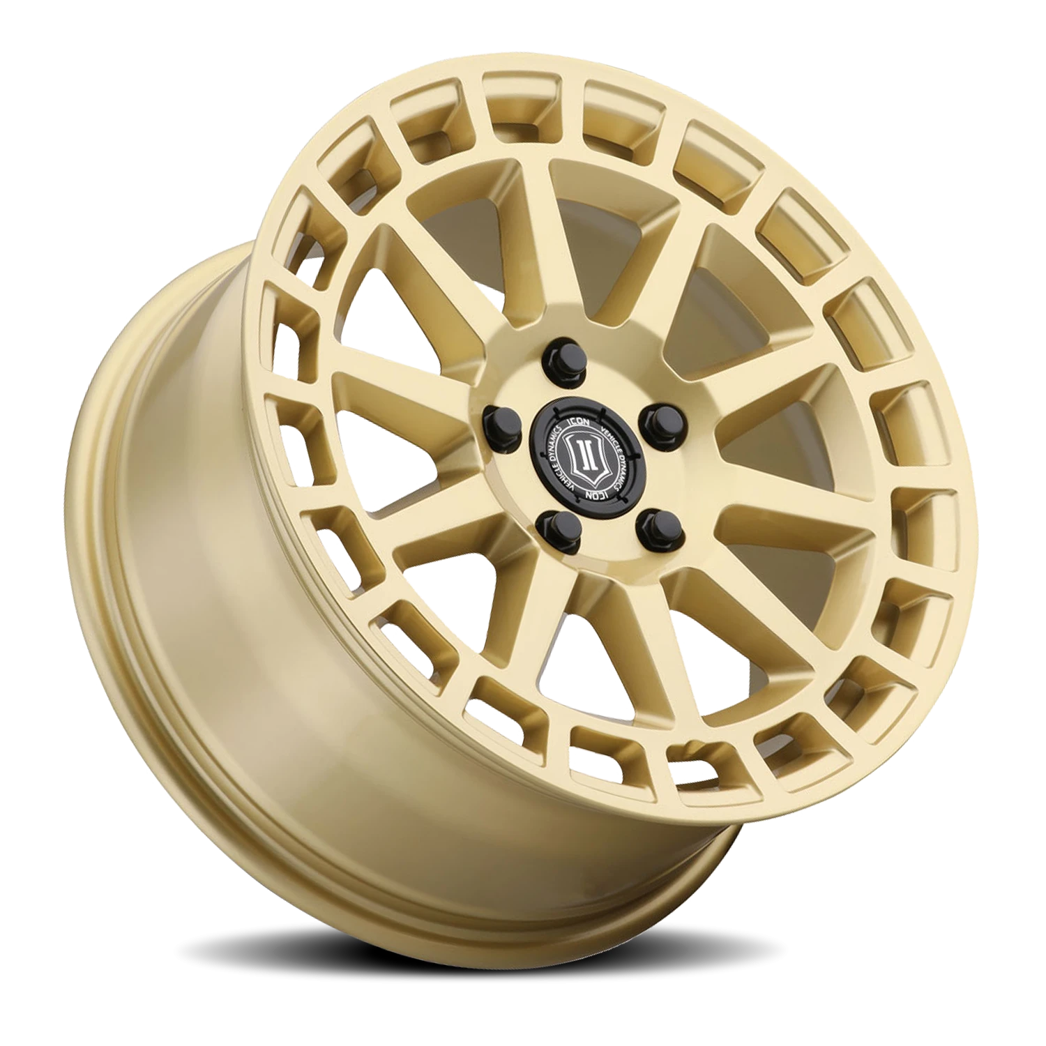 Icon Alloys Journey Gloss Gold 17x8 +38 5x108mm 63.4mm