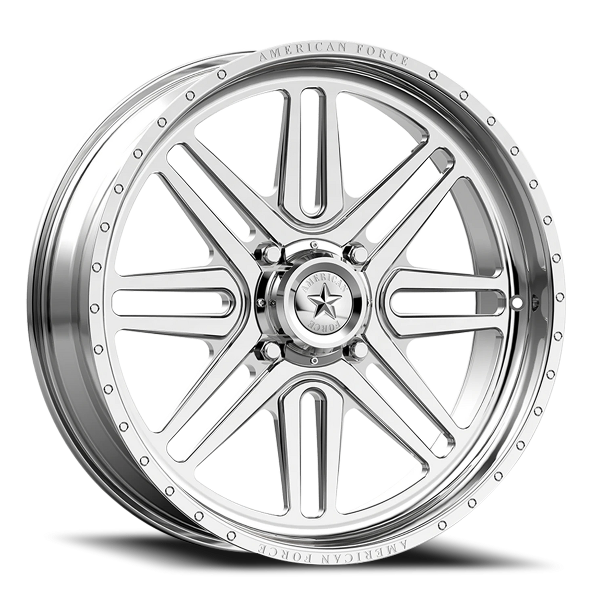 American Force K01 Summit UTV Polished 20x7 0 4x156mm 115mm - Wheelwiz