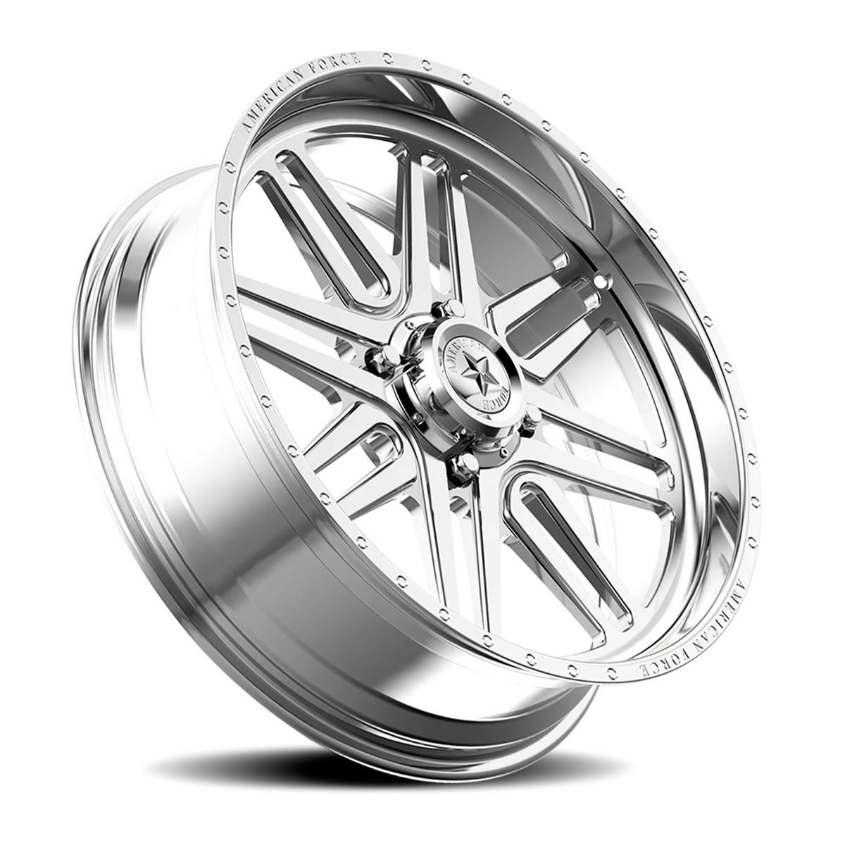 American Force K01 Summit UTV Polished 20x7 0 4x137mm 172mm - Wheelwiz