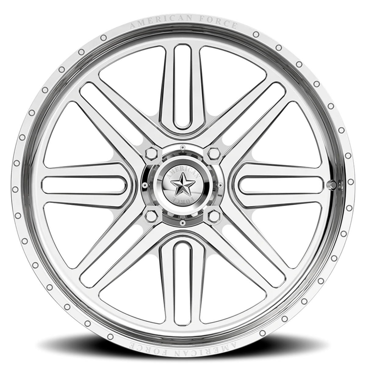 American Force K01 Summit UTV Polished 20x7 0 4x137mm 172mm - Wheelwiz