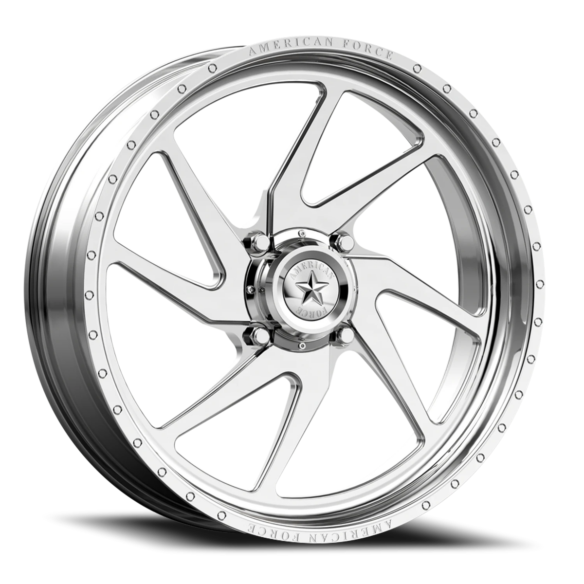 American Force K02 Sonic UTV Polished 20x7 0 4x156mm 115mm - Wheelwiz