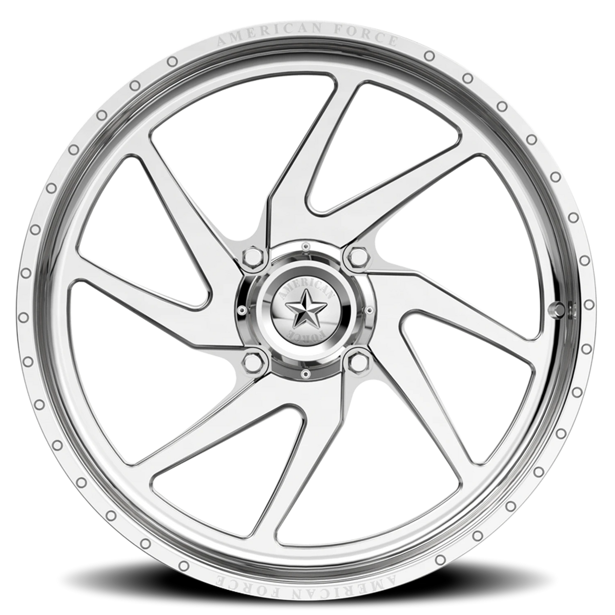 American Force K02 Sonic UTV Polished 20x7 0 4x156mm 115mm - Wheelwiz