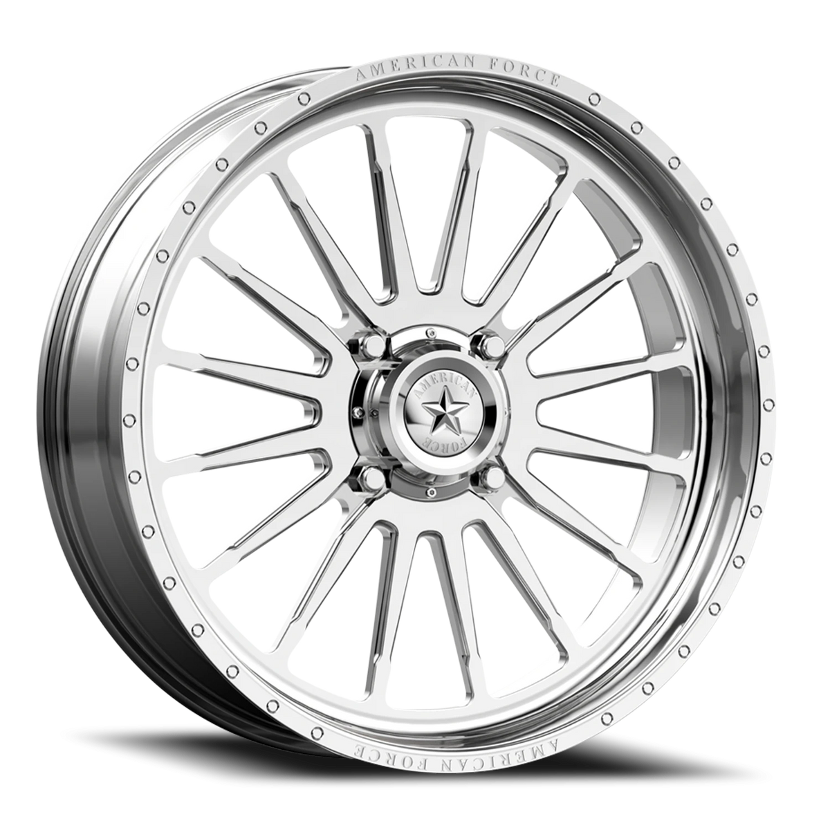 American Force K03 Alpine UTV Polished 20x7 0 4x137mm 172mm - Wheelwiz
