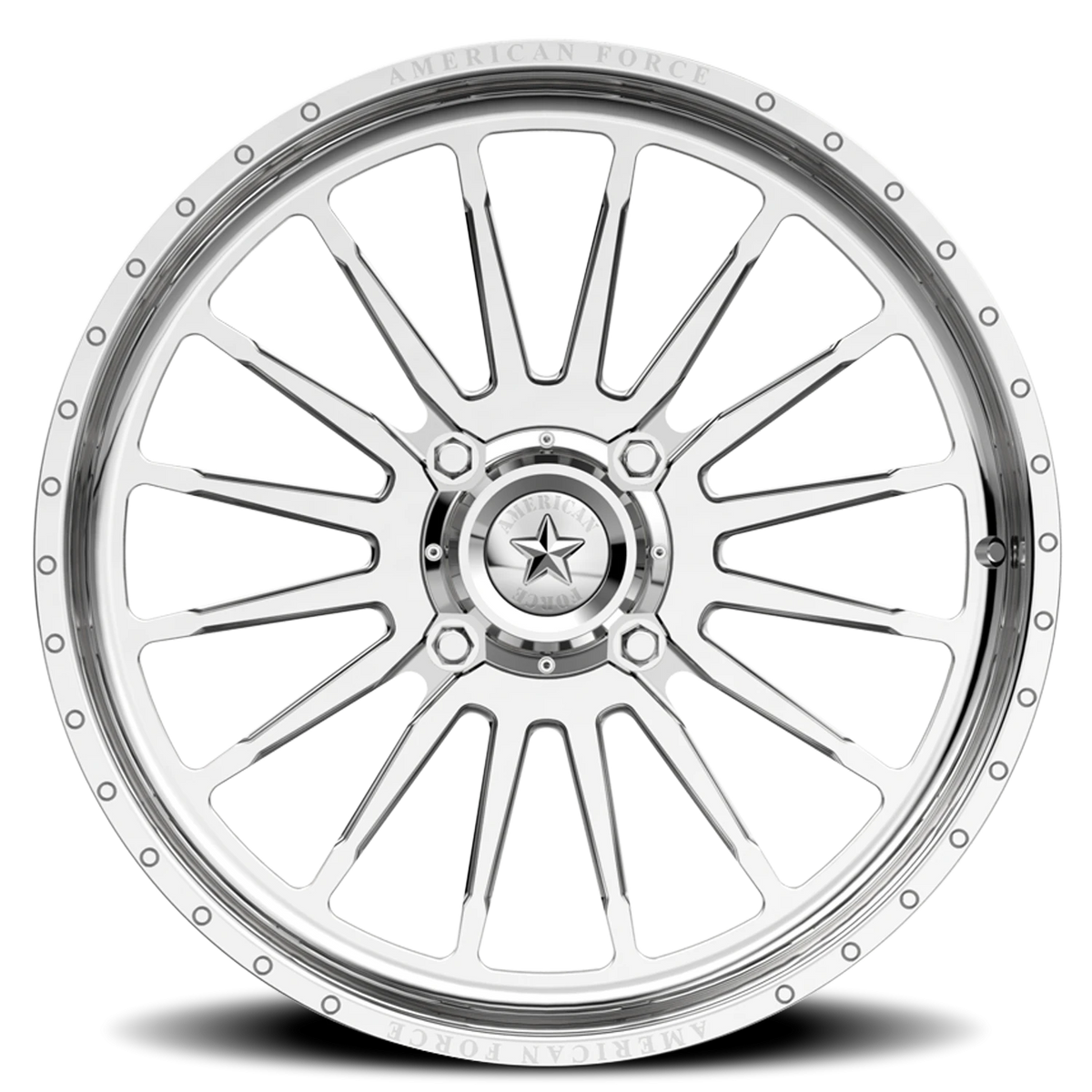 American Force K03 Alpine UTV Polished 20x7 0 4x137mm 172mm - Wheelwiz