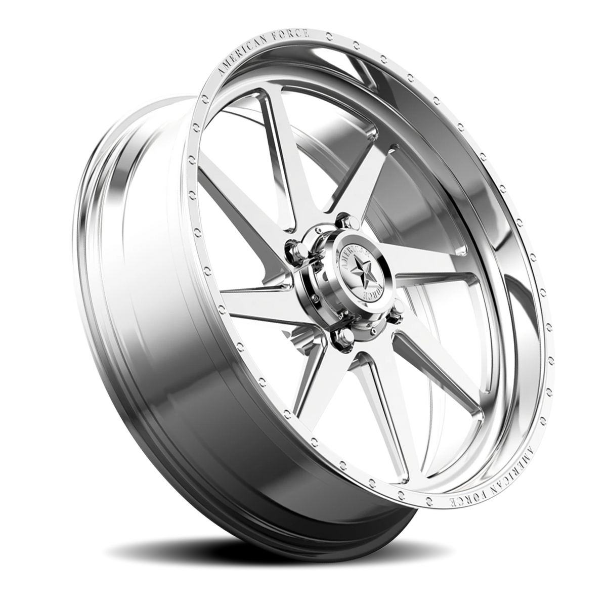 American Force K04 Camino UTV Polished 20x7 0 4x156mm 115mm - Wheelwiz