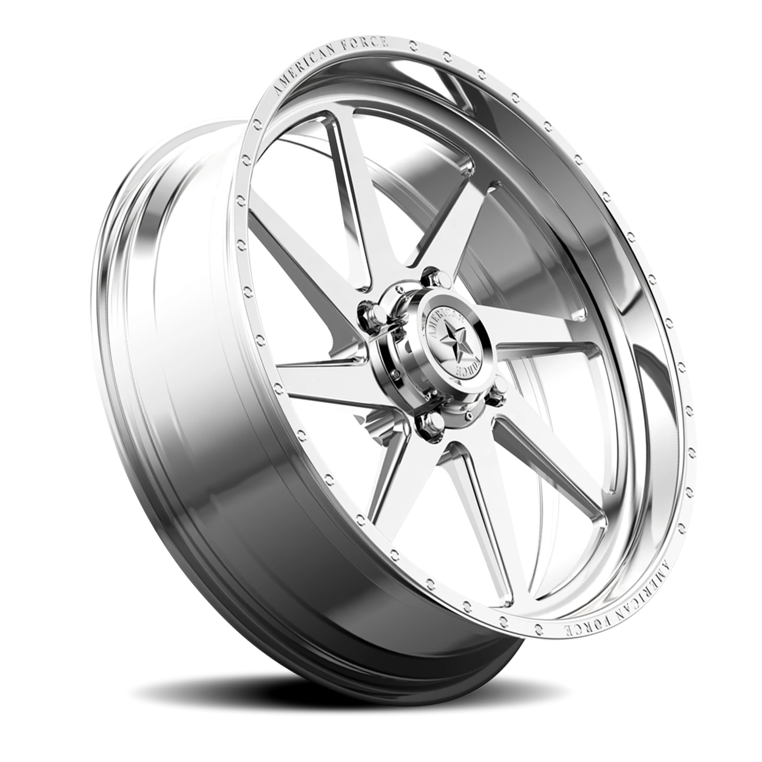 American Force K04 Camino UTV Polished 20x7 0 4x156mm 115mm - Wheelwiz