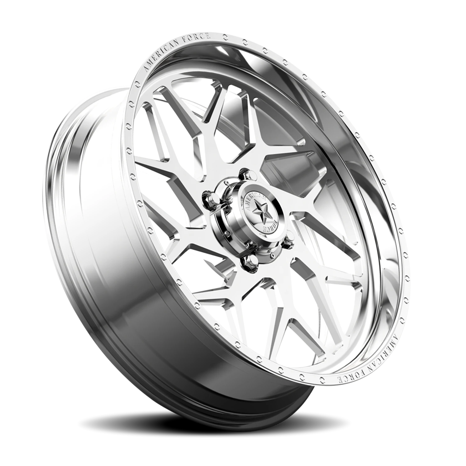 American Force K05 Coyote UTV Polished 20x7 0 4x156mm 115mm - Wheelwiz