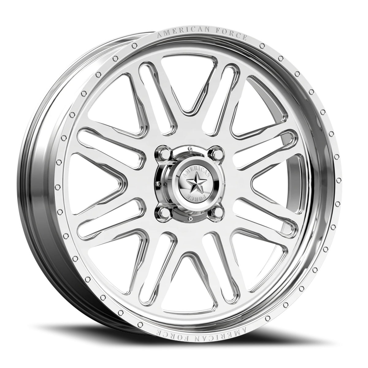 American Force K07 Energy UTV Polished 20x7 0 4x137mm 172mm - Wheelwiz