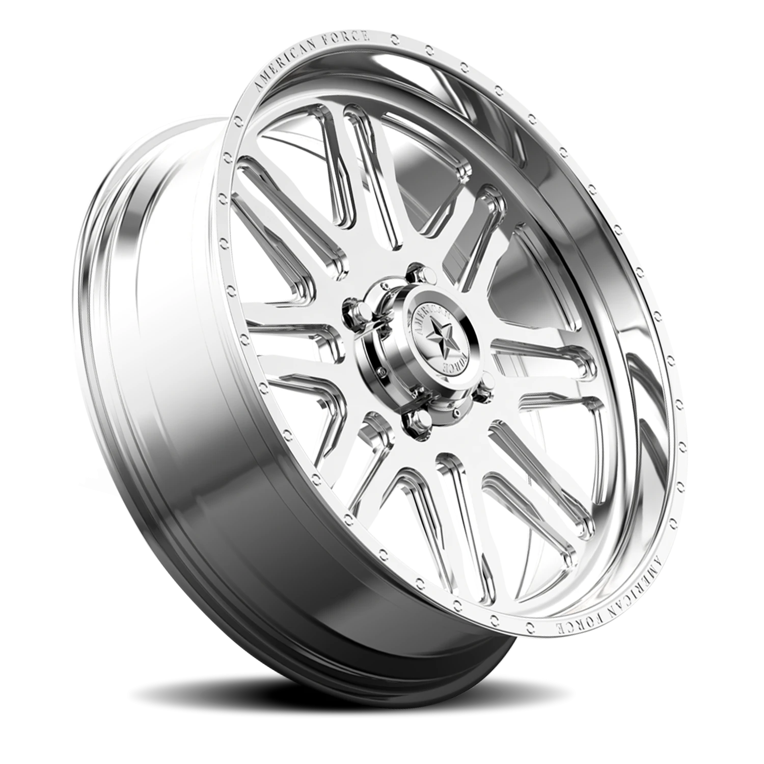 American Force K07 Energy UTV Polished 22x7 0 4x156mm 115mm - Wheelwiz