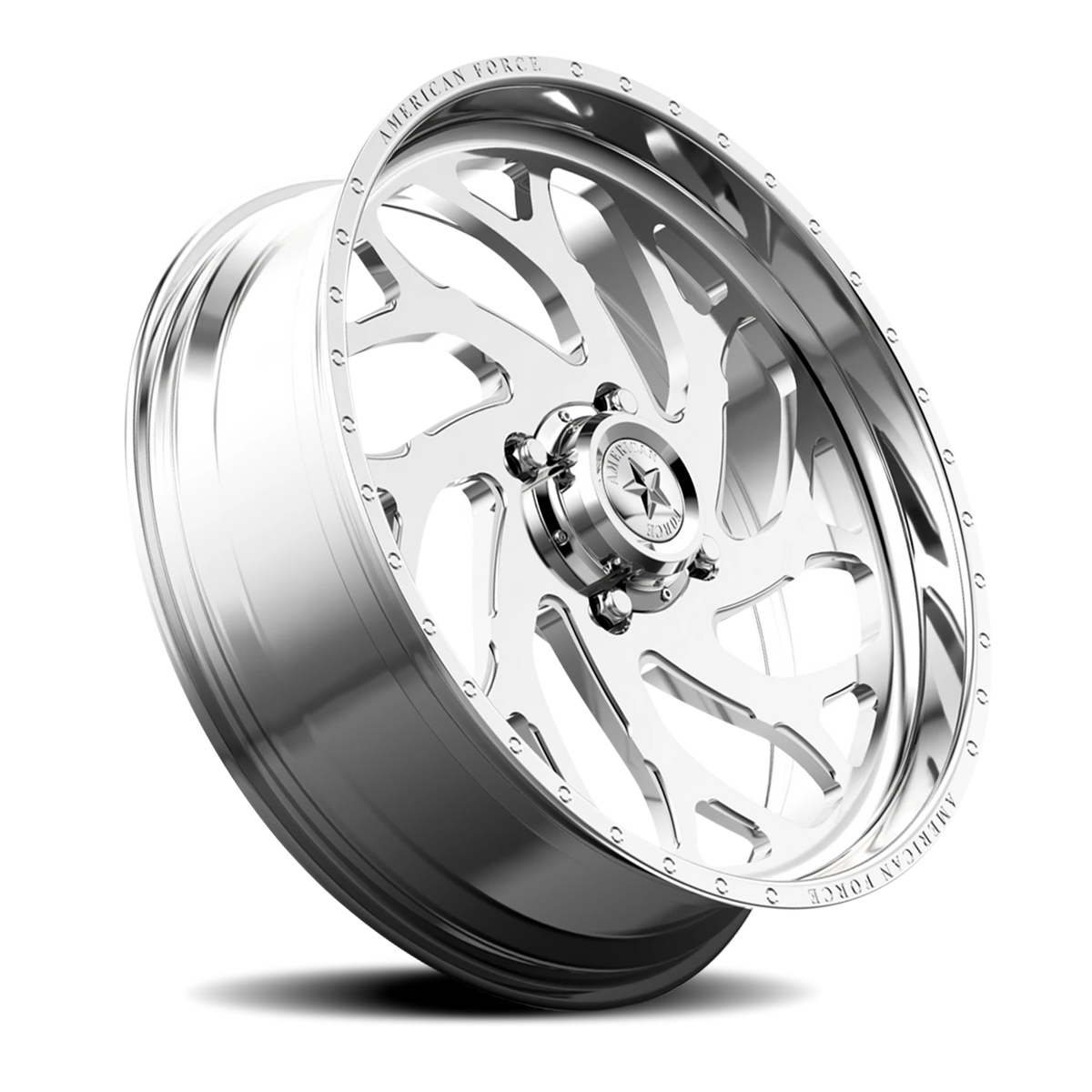 American Force K09 UFO UTV Polished 22x7 0 4x156mm 115mm - Wheelwiz