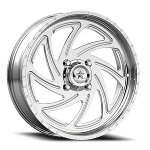American Force K11 Seven UTV Polished 22x7 0 4x156mm 115mm - Wheelwiz