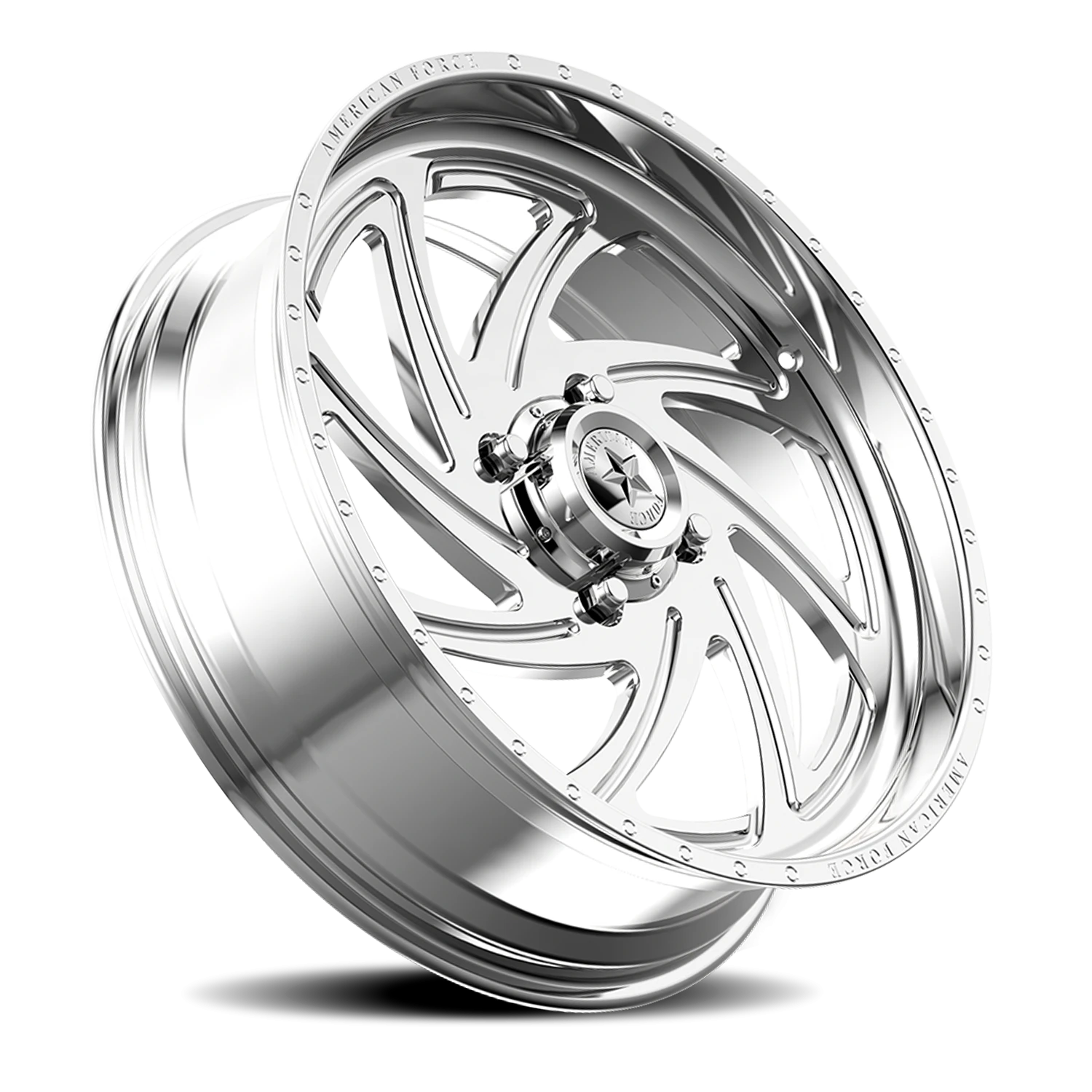 American Force K11 Seven UTV Polished 24x7 0 4x137mm 172mm - Wheelwiz