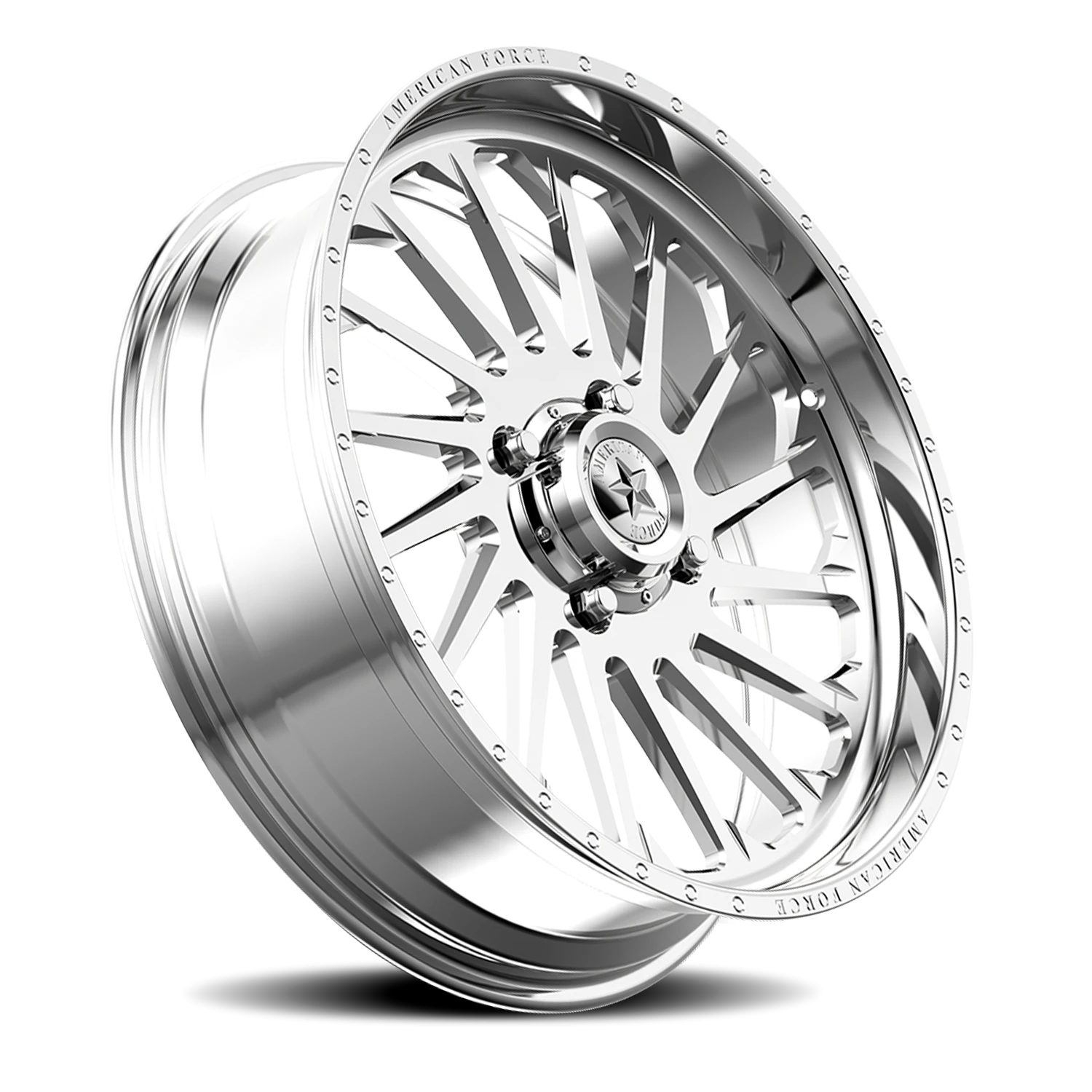 American Force K12 Shredder UTV Polished 20x7 0 4x156mm 115mm - Wheelwiz