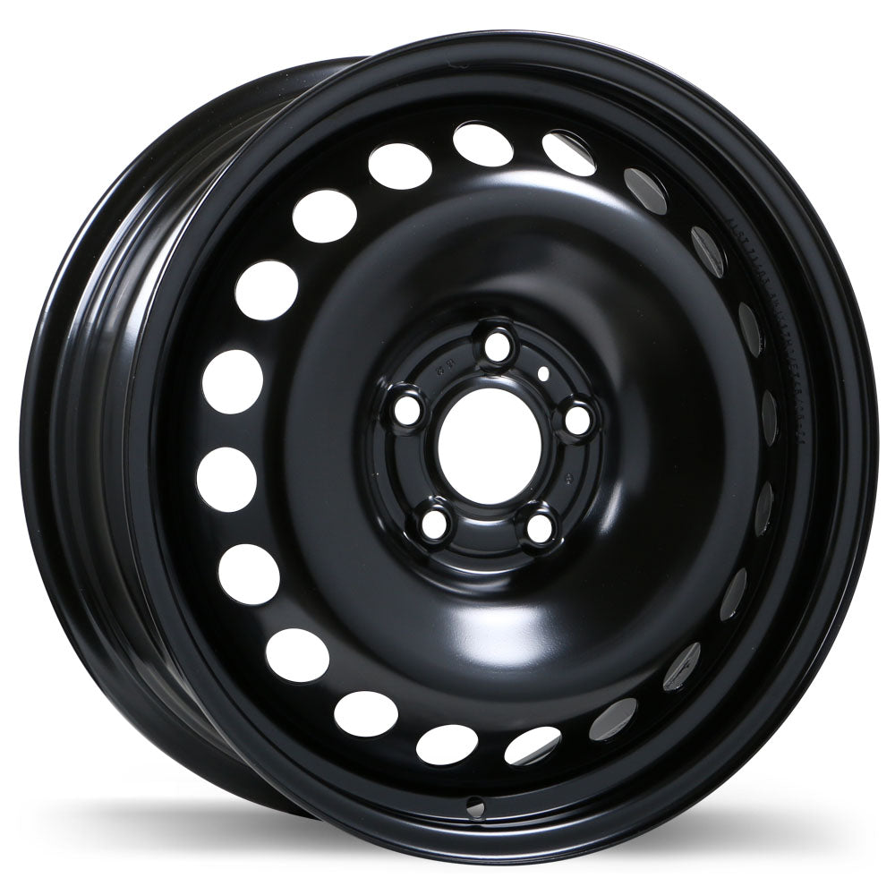 Steel Standard Black 17x6.5 +45 5x114.3mm 66.1mm - Wheelwiz