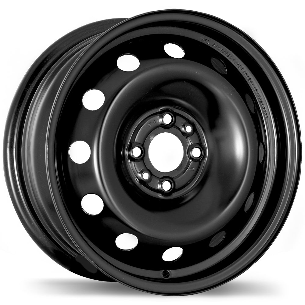 Steel Standard Black 15x6 +40 4x98mm 58.1mm