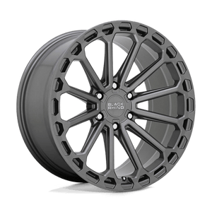 Black Rhino KAIZEN Matte Gunmetal 20x9.5 +18 6x114.3mm 76.1mm - Wheelwiz
