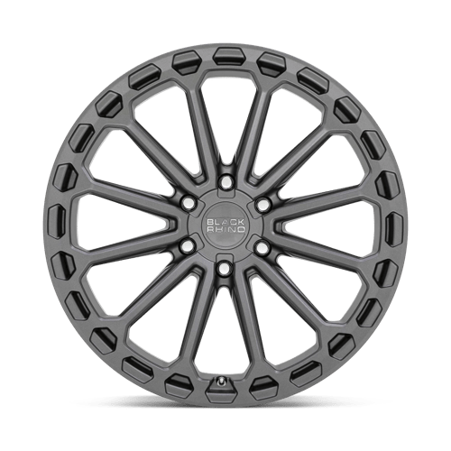 Black Rhino KAIZEN Matte Gunmetal 17x9.5 +12 6x135mm 87.1mm - Wheelwiz
