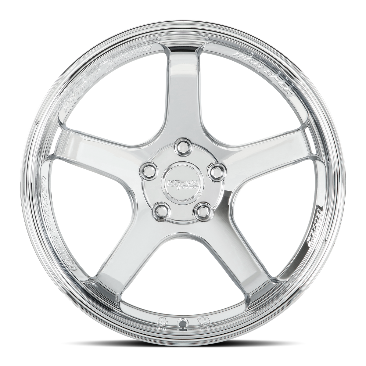 Katana HR05 Chrome 18x8.5 +35 5x114.3mm 73.1mm