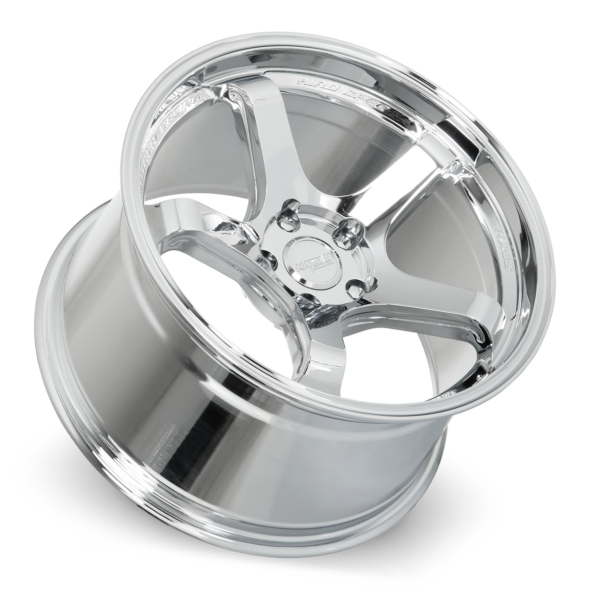 Katana HR05 Chrome 18x8.5 +35 5x112mm 73.1mm