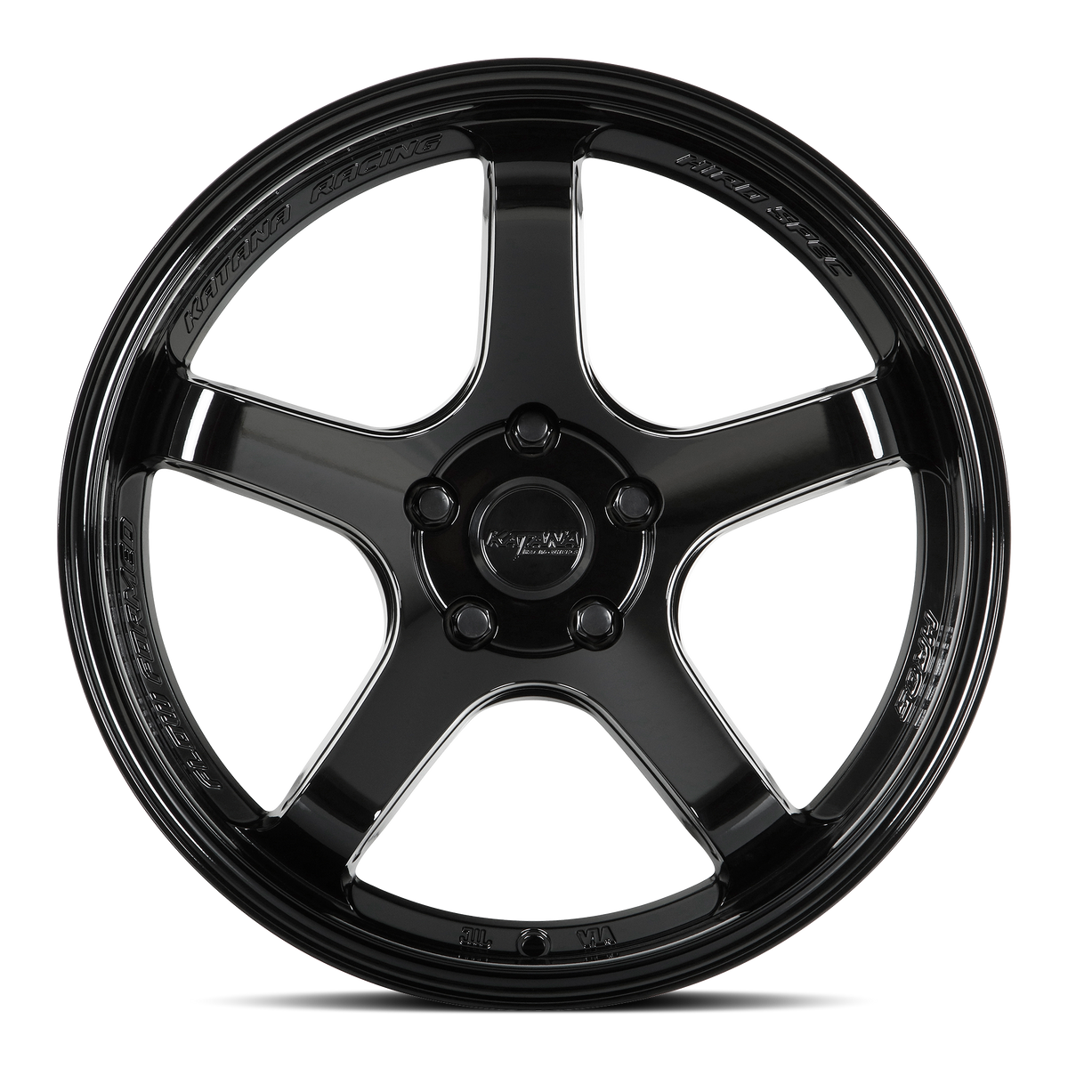 Katana HR05 Gloss Black 18x8.5 +35 5x112mm 73.1mm