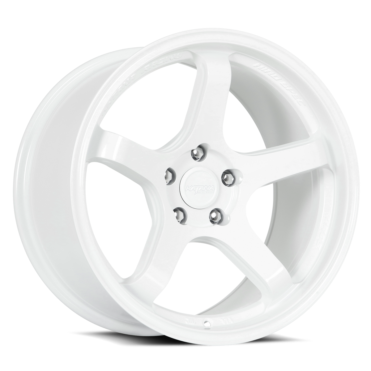 Katana HR05 Gloss White 18x9.5 +38 5x120mm 73.1mm